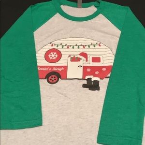 Super Cute Camper Raglan